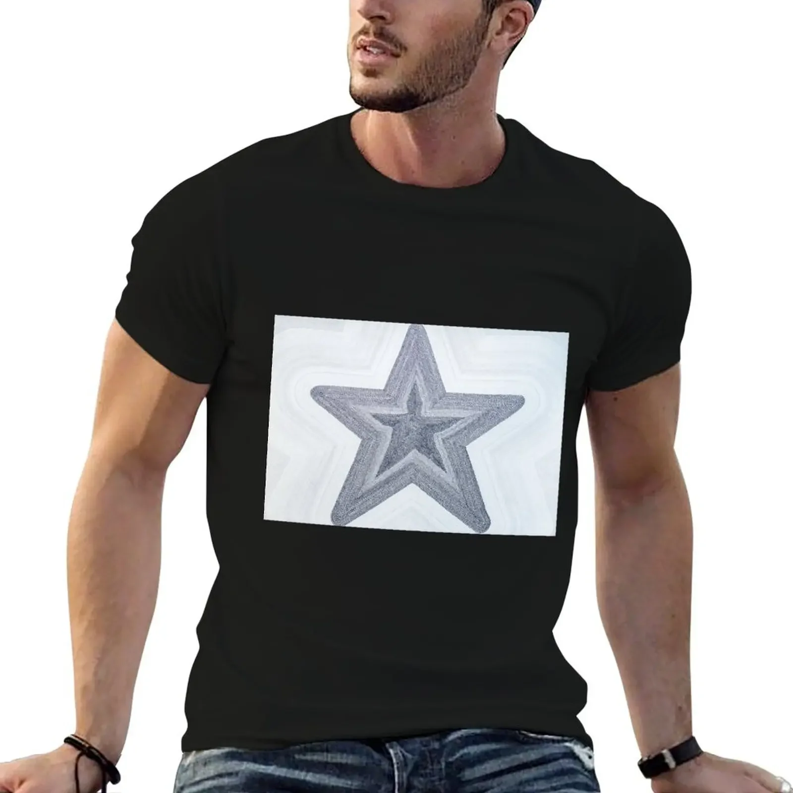 

Blackstar/Starman T-Shirt quick-drying sweat mens vintage t shirts