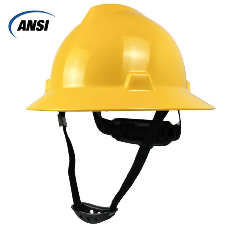 Casco de seguridad con diseño de fibra de carbono, gorro duro de construcción, equipo de protección HDPE de alta calidad, gorro de trabajo