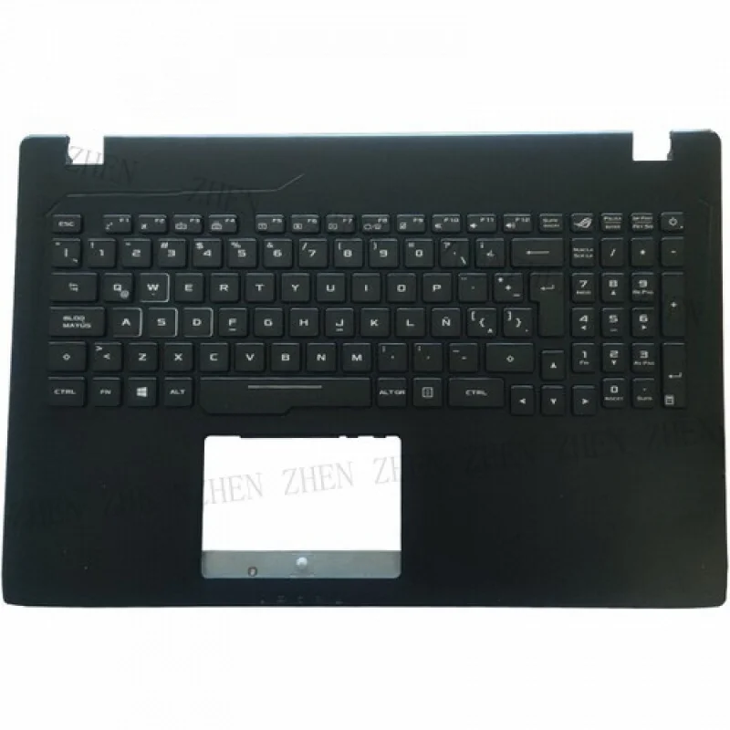

Y Латинская испанская клавиатура ДЛЯ ASUS FX553VD ZX553VD GL553VD Teclado Чехол для упора для рук