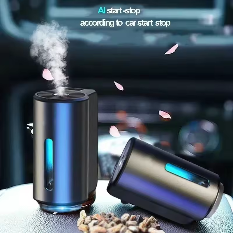 Mini Car Aroma Diffuser for Vehicle Air Vent Outlet Odor Car Air Freshener Spray Fragrance Diffuser Car Smell Distributor