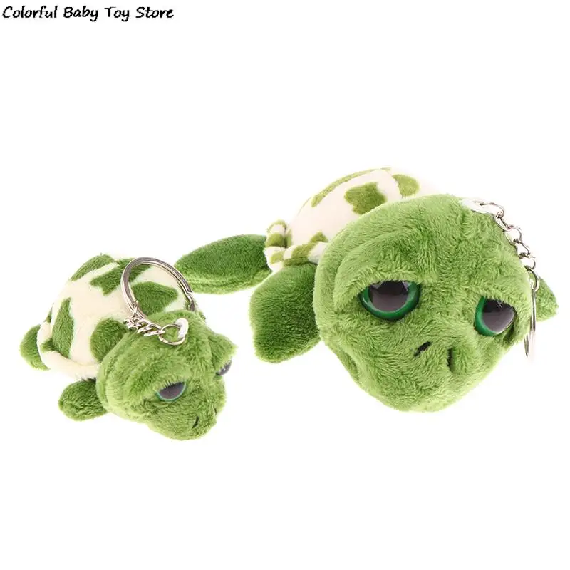 7/10CM Cute Turtle Plush Stuffed Doll Soft Plush Toy Keychain Bag Decor Pendant Kid Gift