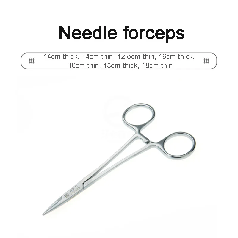 

Needle holder Surgical Suture Cosmetic Plastic Surgery Stainless Steel Needle Holder Thread Embedding Dental Tools
