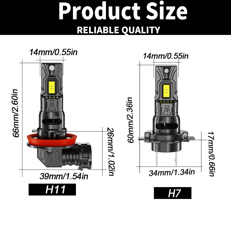 

2 шт. автомобильные светодиодные фары для Kia Sorento 2014-2016, H7 дальний свет, H11 ближний свет, аксессуары для фар, суперяркие фары 12В