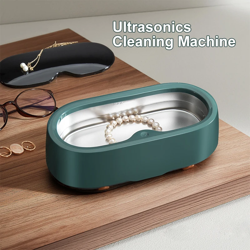 

45KHz Ultrasonics Cleaning Machine Household Stainless Steel Cleaning Machine Jewelrys Cleaning Tool Dentures Glasses Braces