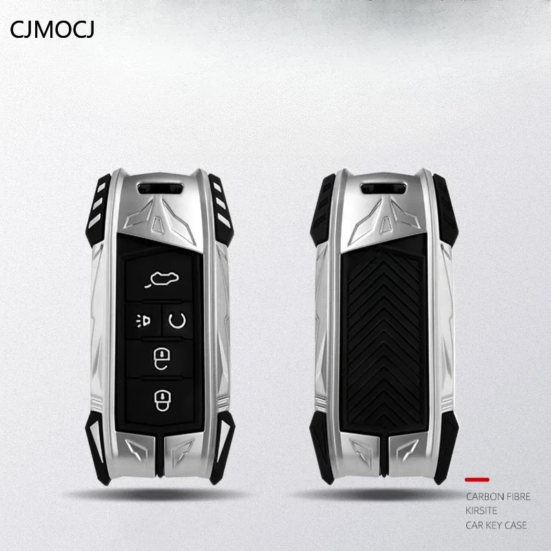 

For GAC Trumpchi M6 MAX/M6 Pro 2024 Zinc Alloy Car Remote Key Case Cover Shell Keychain Accessories
