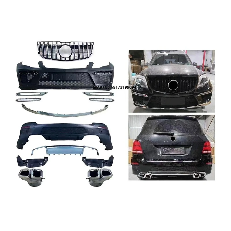 

X204 New 2010-2015 Upgraded GLK63 Surround Kit with Fog Light for Front/Rear Bumpers for GLK Class