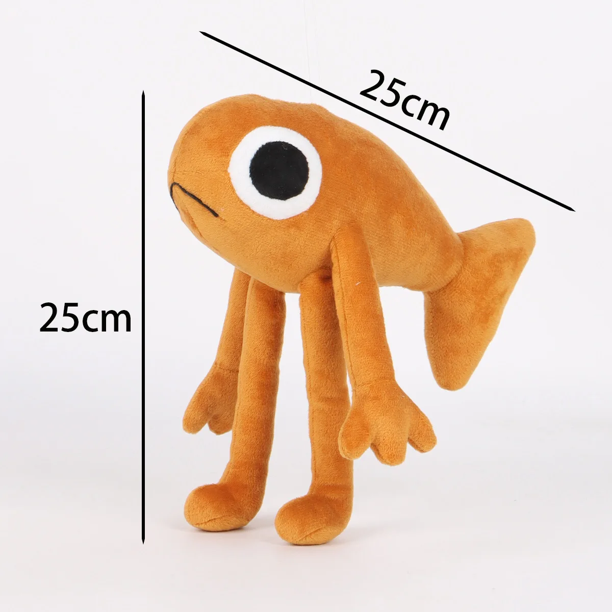 دمية Le Poisson Steve بتصميم إيطالي إبداعي من القطيفة بتصميم فريد من نوعه هدية رفيق للأطفال