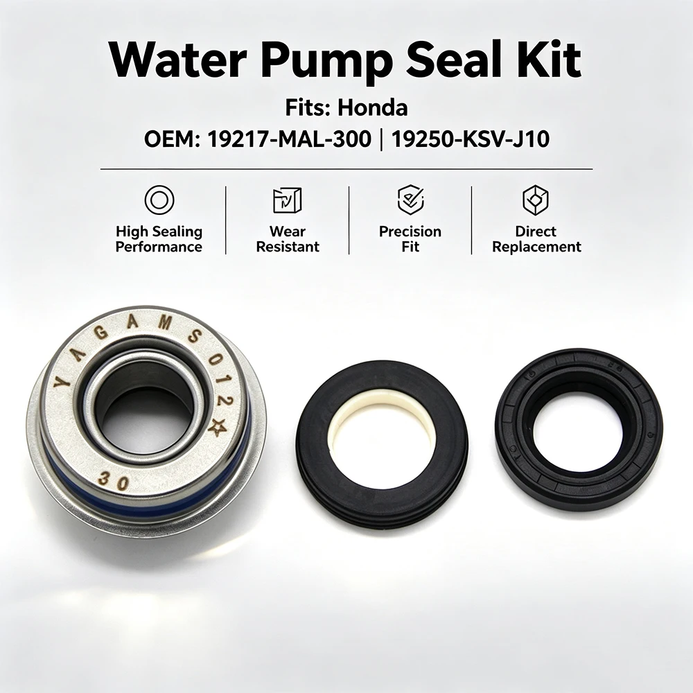 Motorcycle Water Pump Seals Oil Seal For Honda NSS250 NSS250X NSS250S NSS250EX Forza EX PS250 CH250 FES250 OEM: 19217-MAL-300
