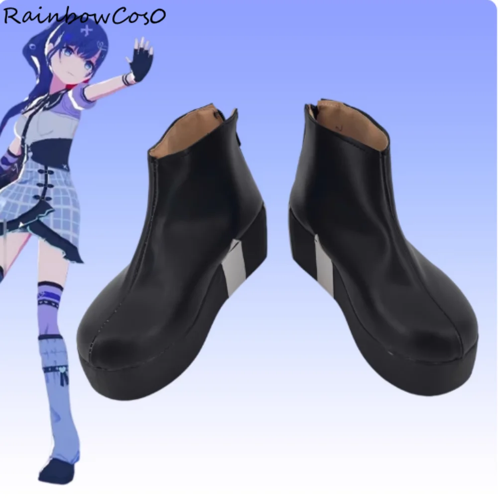 

Asahina Mafuyu Обувь для косплея Сапоги Игра Аниме Вечеринка Хэллоуин RainbowCos0 W5259