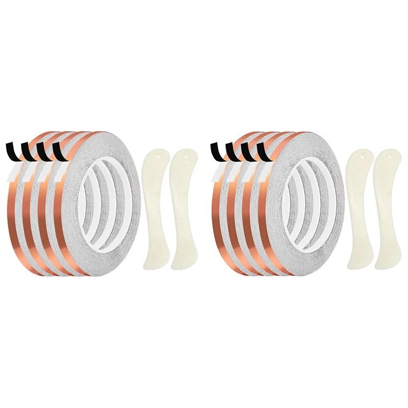 Лента BAAG-медная фольга для витражей и поделок, для пайки витражей, принадлежности для витражей
