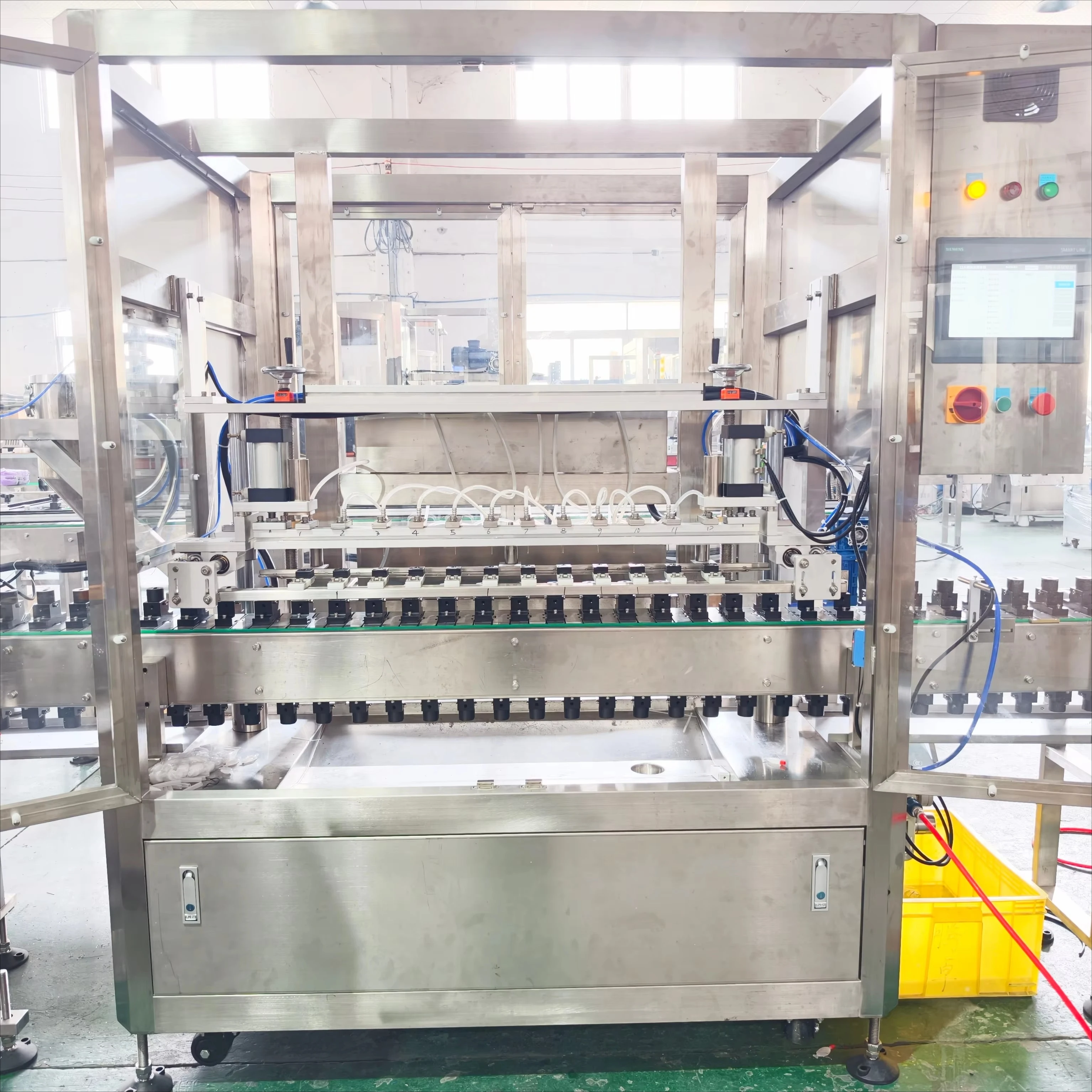 Full Automatic  Filling Production Line High Precision & Labor-Saving Food-Grade Stainless Steel 1000-6000 BPH Capacity