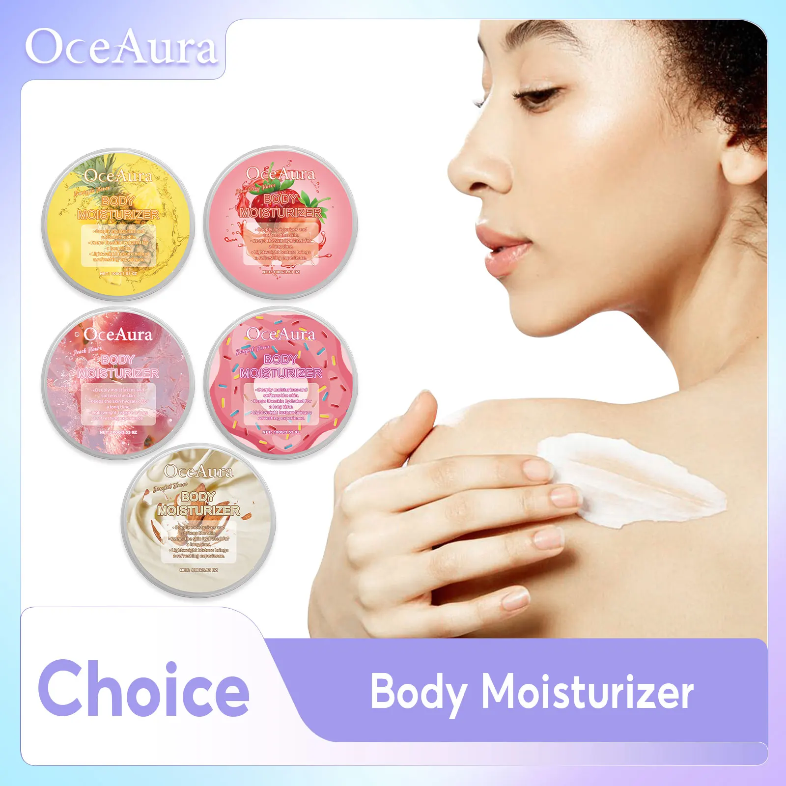 

Firming Body Moisturizer Improve Dry Rough Dull Skin Lightening Cream Deep Hydrating Fade Fine Lines Strawberry Milk Body Lotion