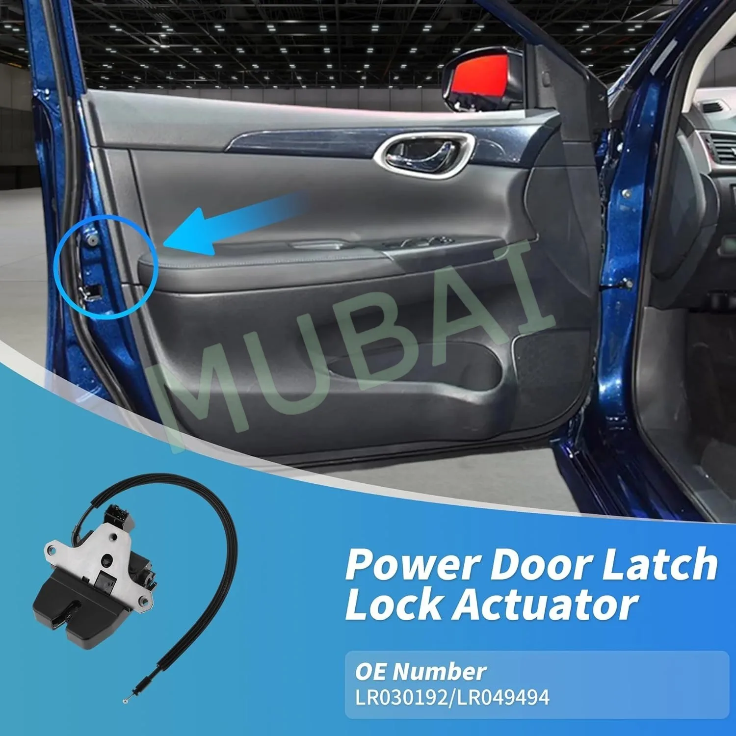 LR030192/LR049494 Rear Trunk Tailgate Power Door Lock Latch Actuator for Land Rover Range Rover Sport L320 2006-2013