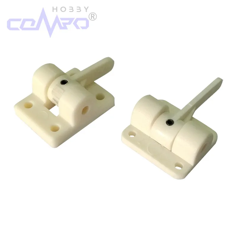 5 jeux de bras et supports de direction de roue avant de train d'atterrissage de 4MM, 2/3 trous pour remplacement d'avion RC à aile fixe en mousse KT