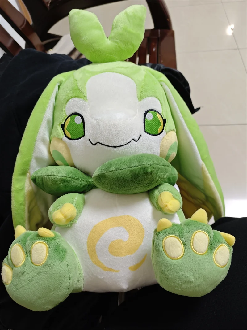 Original Genshin Impact Kawaii Natha Dragon Tepetlisaurus Yumkasaurus  Animal Funny Plush Toy Decorative Doll Gifts