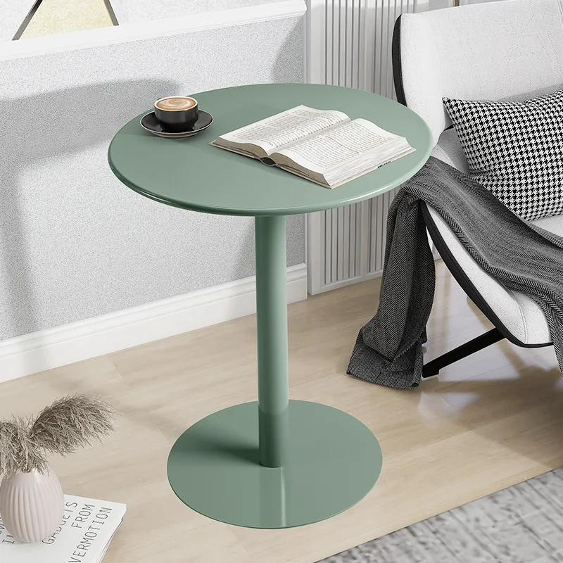 Nordic Small Coffee Table Simple Modern Ins Bedroom Bedside Table Living Room Sofa Corner Minimalist Round Tables Muebles Mesas