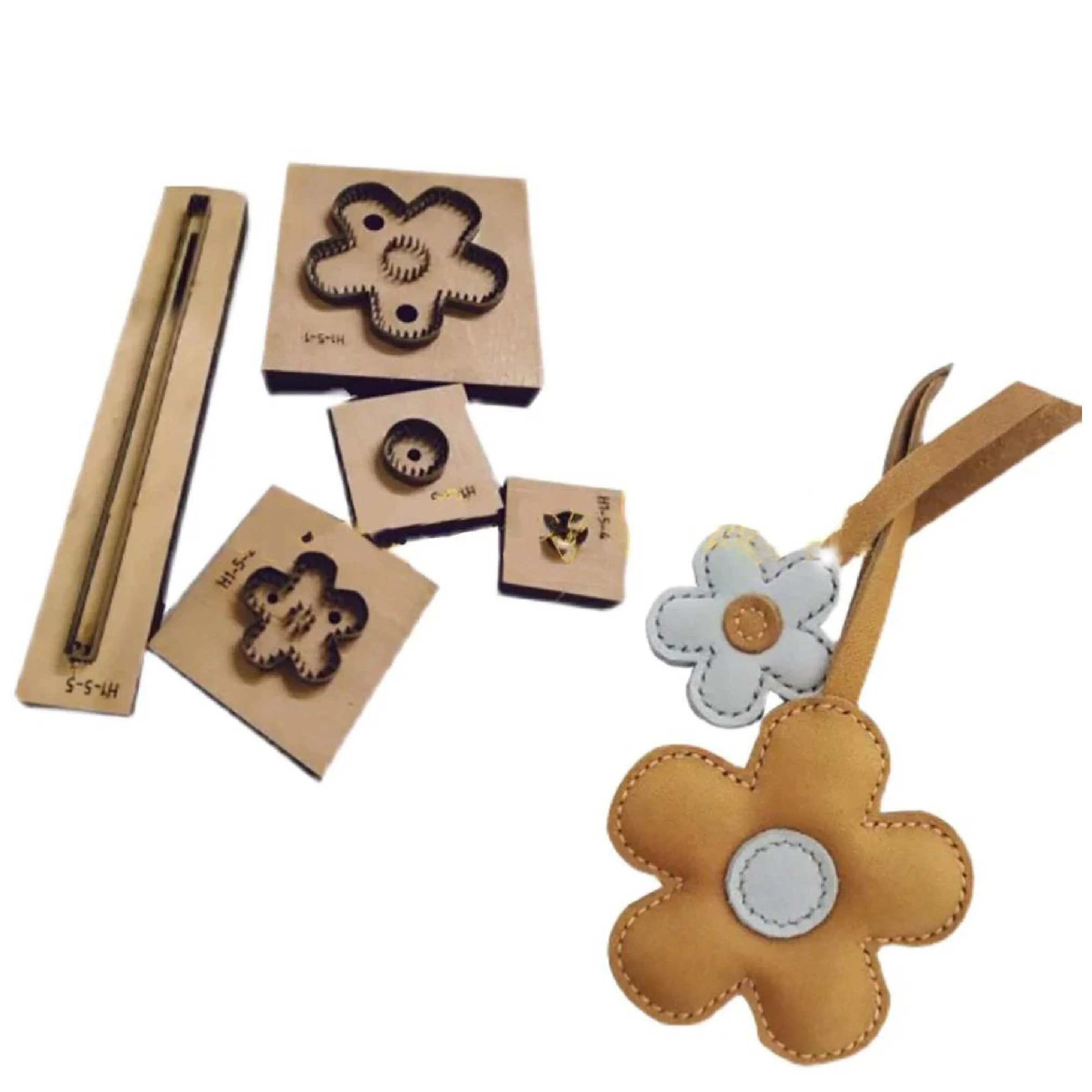 

Custom Wooden Die Cutter, Handmade Leather Cutting Mold, Flower Pendant Knife, Punch Tools, DIY