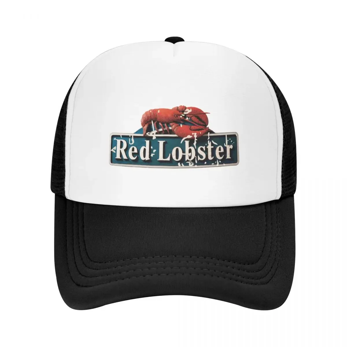 RED LOBSTER FAST FOOD Baseball Cap Wild Ball Hat black Military Cap Man Snapback Cap For Women Men's