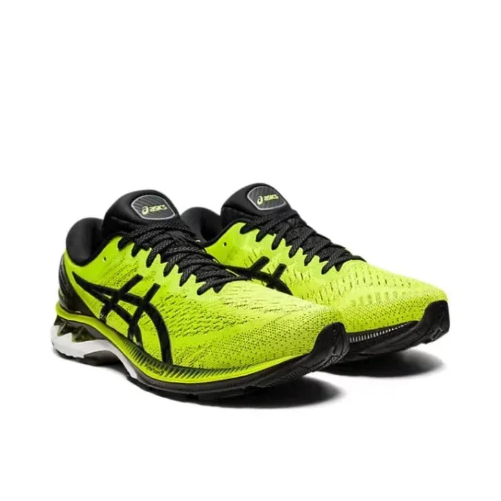 Asics Gel-Kayano 27 Men Running Shoes Black Low-top Anti-slip Breathable Lightweight Sneaker Unisex