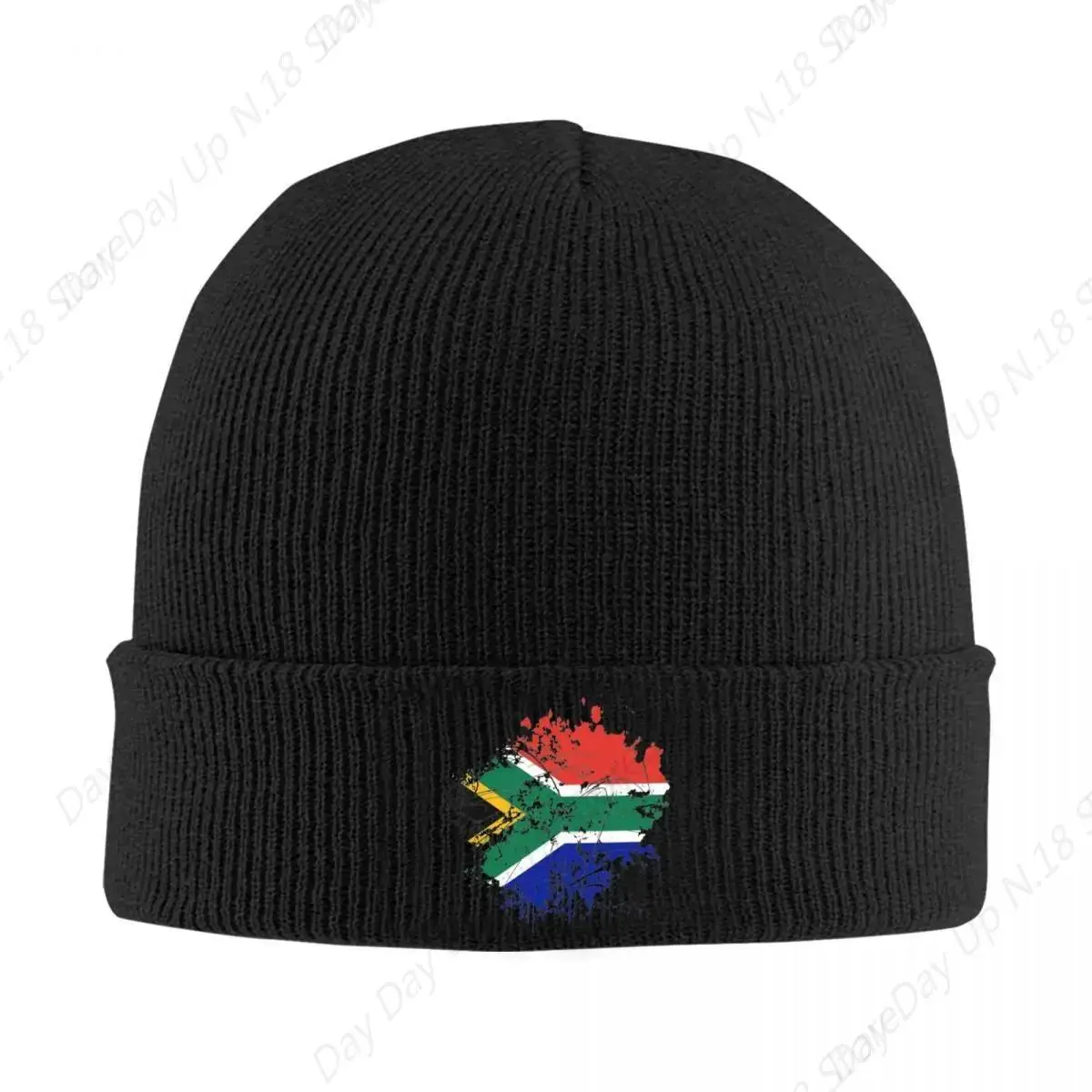 South Africa Beanie Hats African Flag Skullies Beanies Outdoor Sport Elastic Men Women Caps Autumn Custom Fashion Bonnet Hats