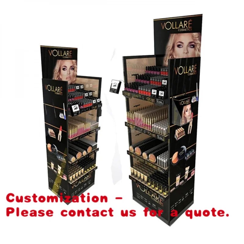 

Customize.Commercial Merchandising Beauty Salon Cases Make up Stand Gondola Showcase Decoration Cosmetic Shop Display