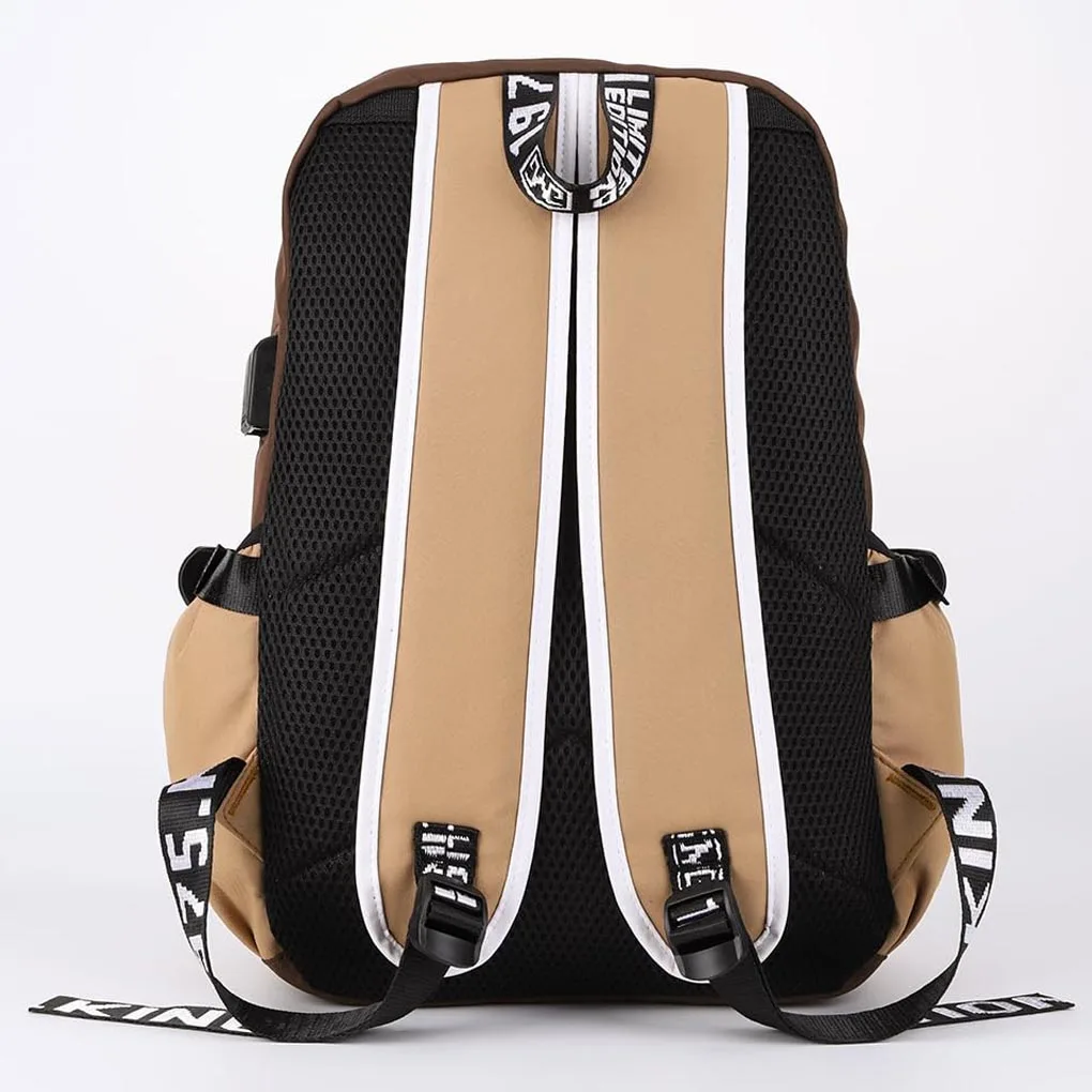 Stylish Kawaii Capybara Schoolbag – Large Capacity Computer Backpack, Adjustable Strap, Casual Daypack for Teens/College