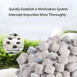 100g 250g 500g 1000g Aquarium Bio Balls Biochemical Ball Filter Media for Aquarium Filter Accessories for Fish Tank Hot Sale