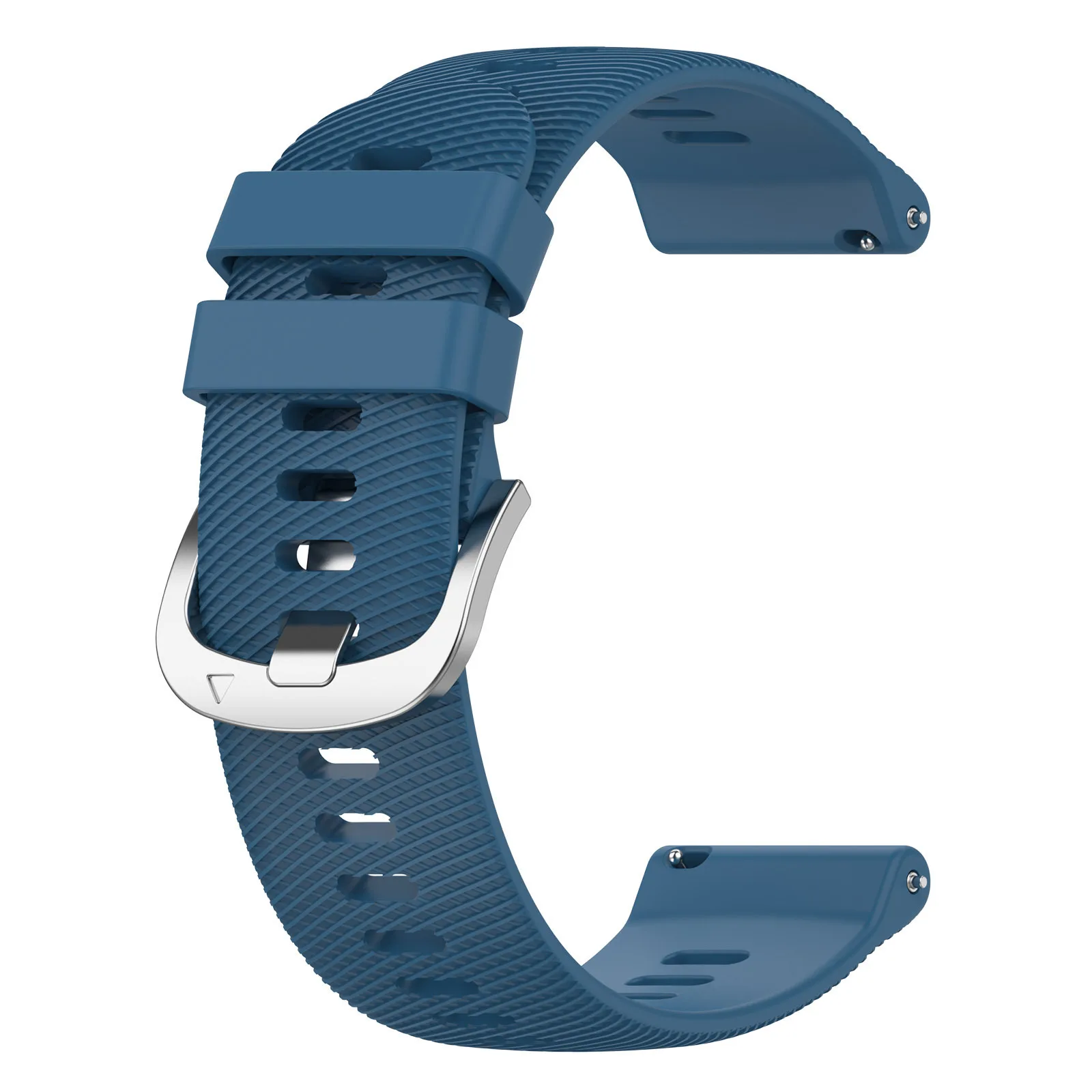 20-mm-Silikonarmband für Garmin Forerunner 165 170 55 245 70 158 645 / Vivoactive 6 5 3 / Venu SQ SQ2 / Venu 2Plus Uhrenarmband