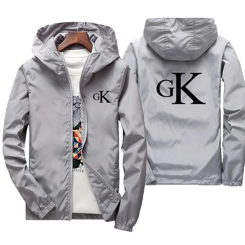 

Men's lightweight and operable jacketsports windproof casual jogging street hip-hop fashionable spring and autumn new 2024