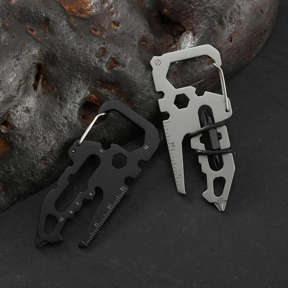 Mini Pocket Multitool Lanyard Hole Animal Shape Multifunctional Bit Driver Combination Screwdriver Card Bottle Opener Multi Tool