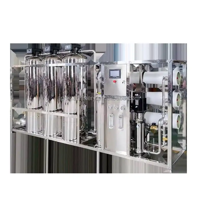 

Stainless Steel Reverse Water System Osmosis Inversa Desalination Plant Pure Waters Manufacturing Hine