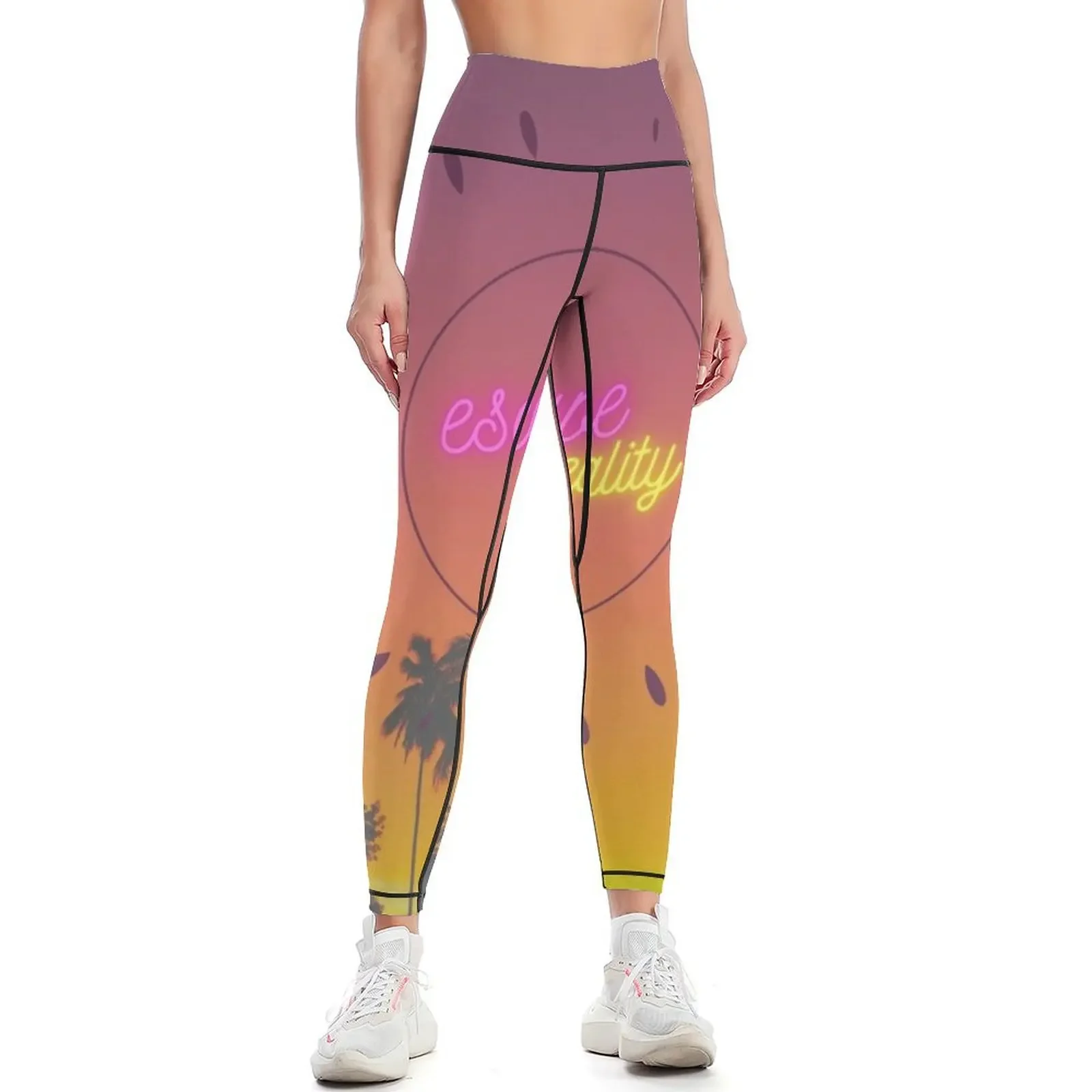 escape reality Leggings sport legging Women's tights joggers for Womens Leggings