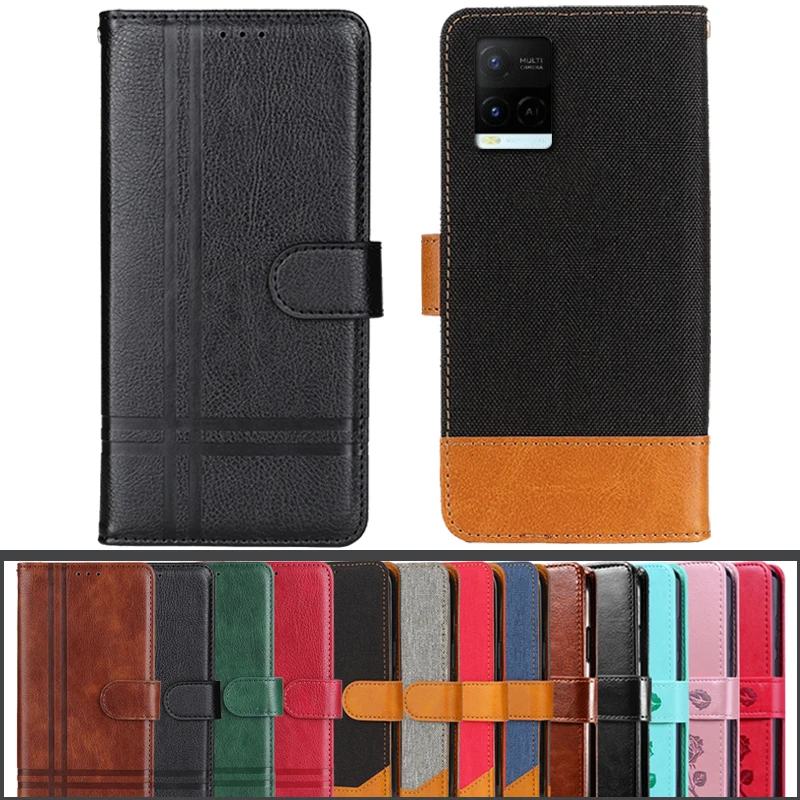 For Vivo Y33S Magnetic Attraction Leather Case For VivoY33S Vivo Y33 S Holster Flip Cover Case Wallet Phone Bags Fundas Coque