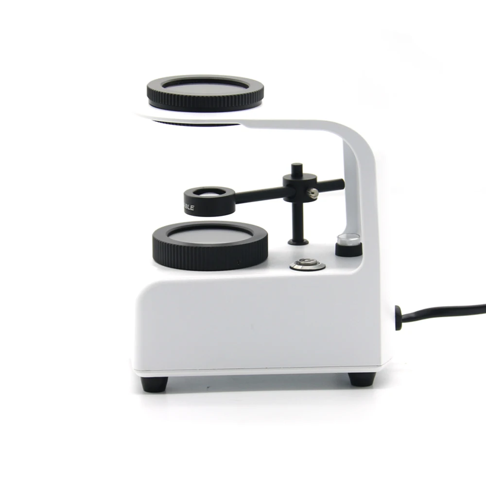 Polariscope for Gemstone Checking LED Desktop Polariscope Dual Light Source Gem Polariscope