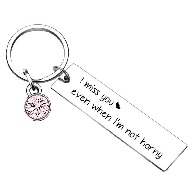 Hot Funny boyfriend girlfriend gift Keychain valentines day gifts Key Rings Engagement birthday Anniversary