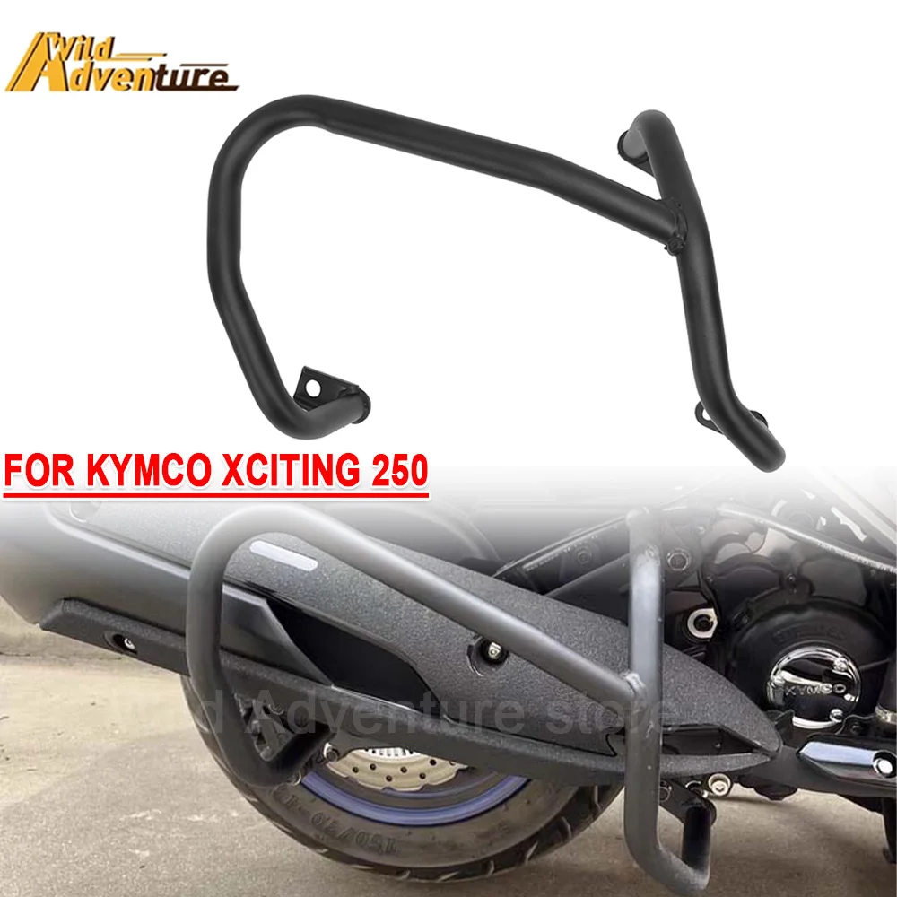

For Kymco Xciting250 Xciting 250 Motorcycle Exhaust Pipe Protective Bar Bumper Anti Drop Modification Exhaust Pipe Accessories
