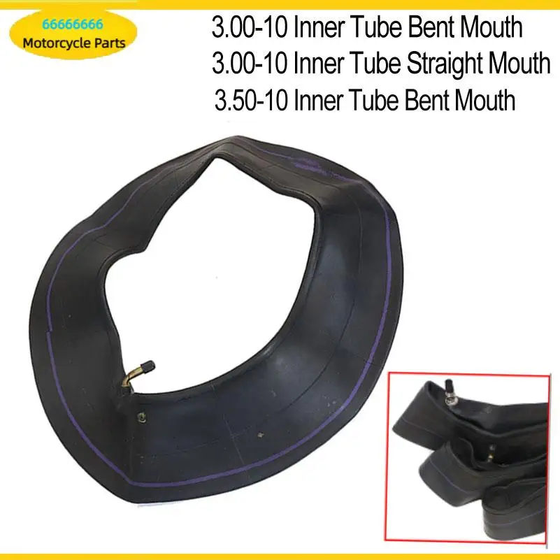 3.00-10 3.50-10 Thickened Inner Tube, Suitable for Replacing 10 Inch Inner Tubes in Electric Motorcycles, Scooters, and Scooters