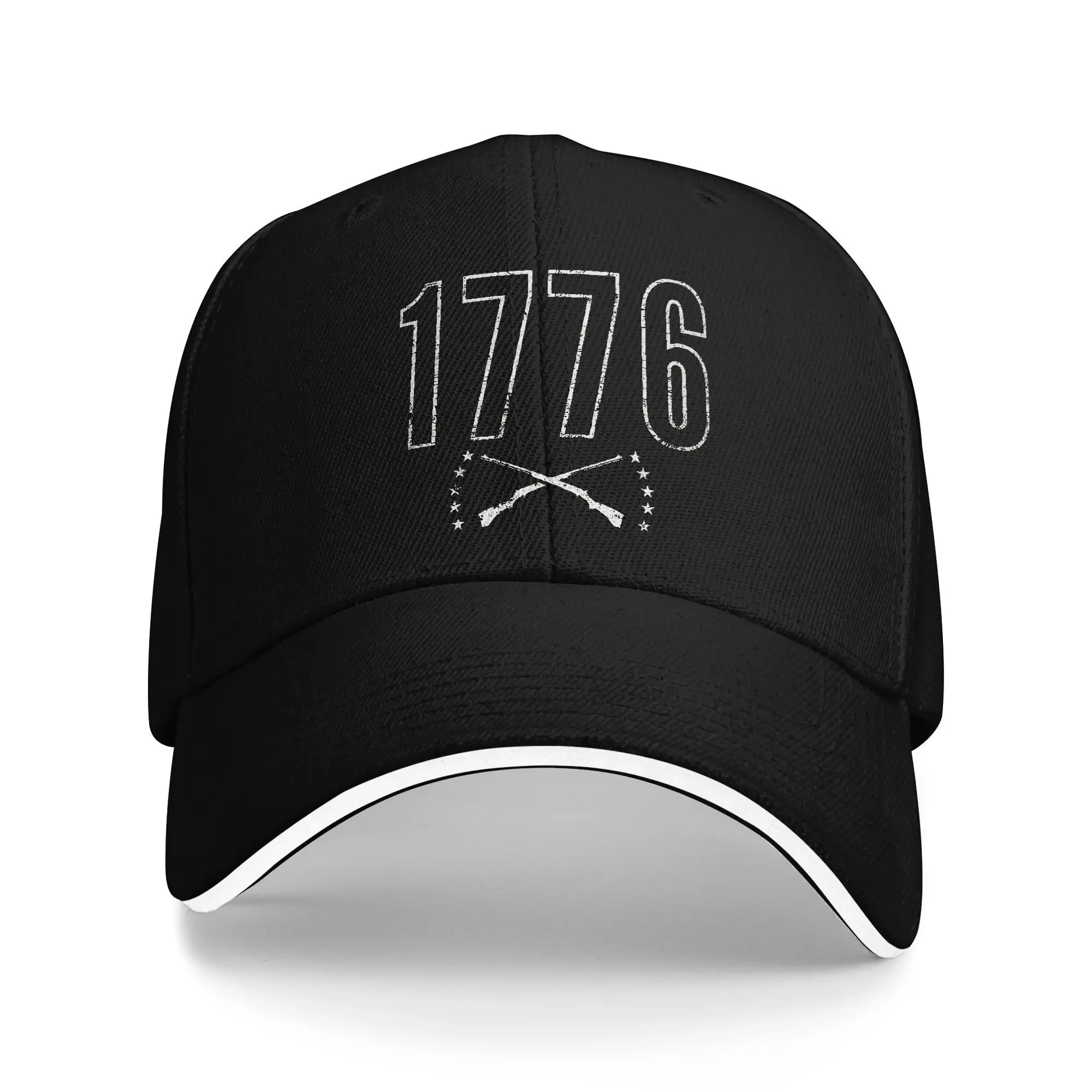 

Новая кепка New America 1776 ко Дню независимости (4 июля) для мужчин и женщин, повседневная, регулируемая, из полиэстера, бейсбольная, моющаяся