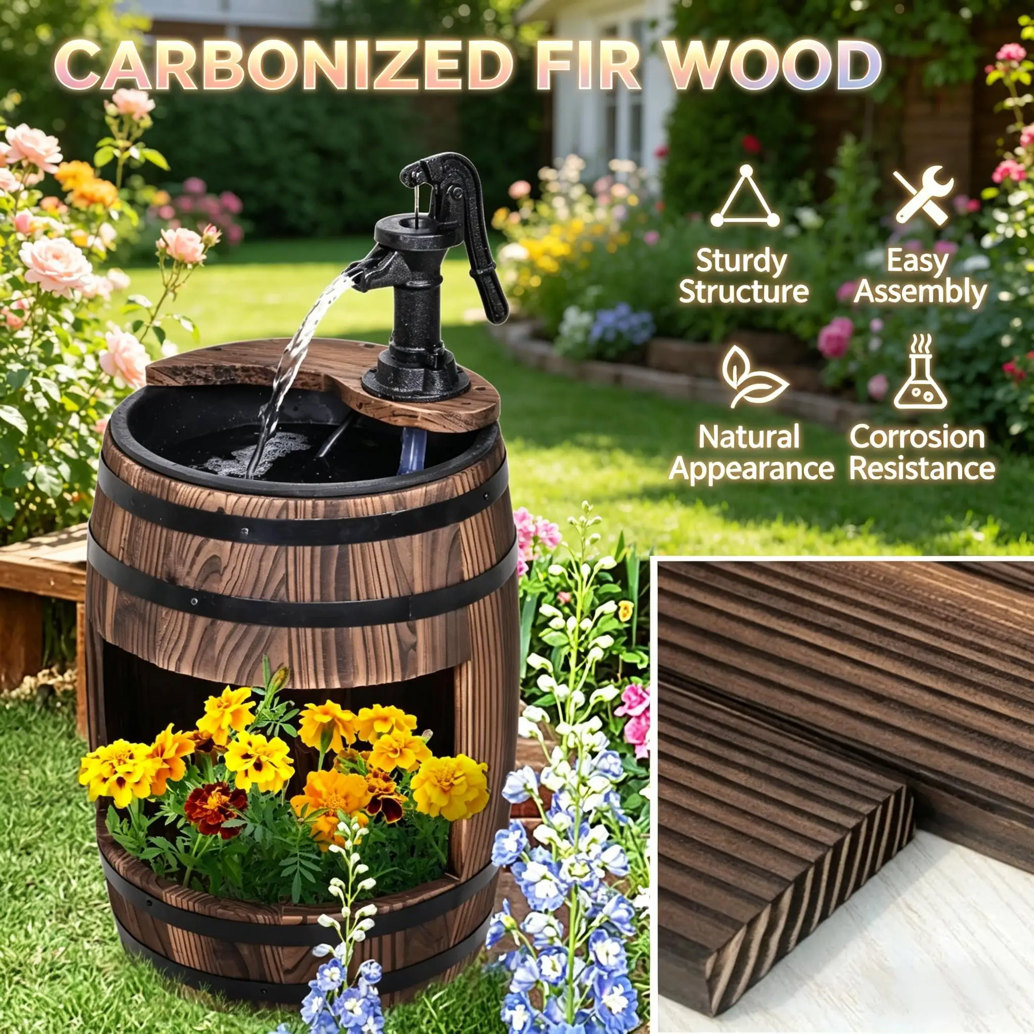 木製カープレイセット 子供用 耐久性のある屋外裏庭砂水遊び遊 - Kids Outdoor Yard Equipment のレビューと価格