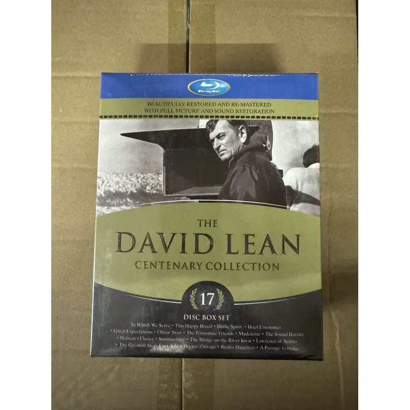 Blu-ray Disc British Film Master David Lean Complete Works Full Version Set Collection