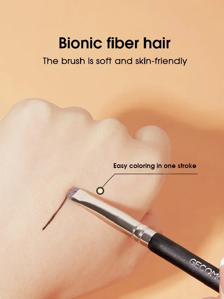 فرشاة تحديد العيون، فرشاة الحواجب، لا تأكل البودرة، شفرة سهلة اليد، فرشاة برأس مسطحة، فرشاة قوس دائرية، فرشاة مكياج لإصلاح العين