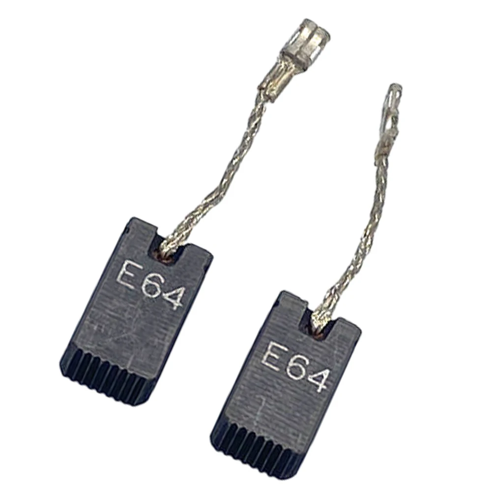 

2PCS Replacement Carbon Brushes With Cables And Ring Cable Lugs For Bosch GWS PWS PKS GKS GWS 1000 1100 1607014176 Tool Part
