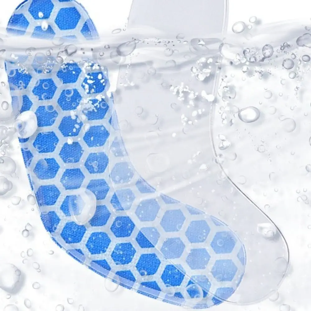 Gel Cushioning Gel Pad for Ski Boots Breathable Polyester Durable Ski Boots Ankle Pad Curved Adhesive Ski Boots Ankle Protectors