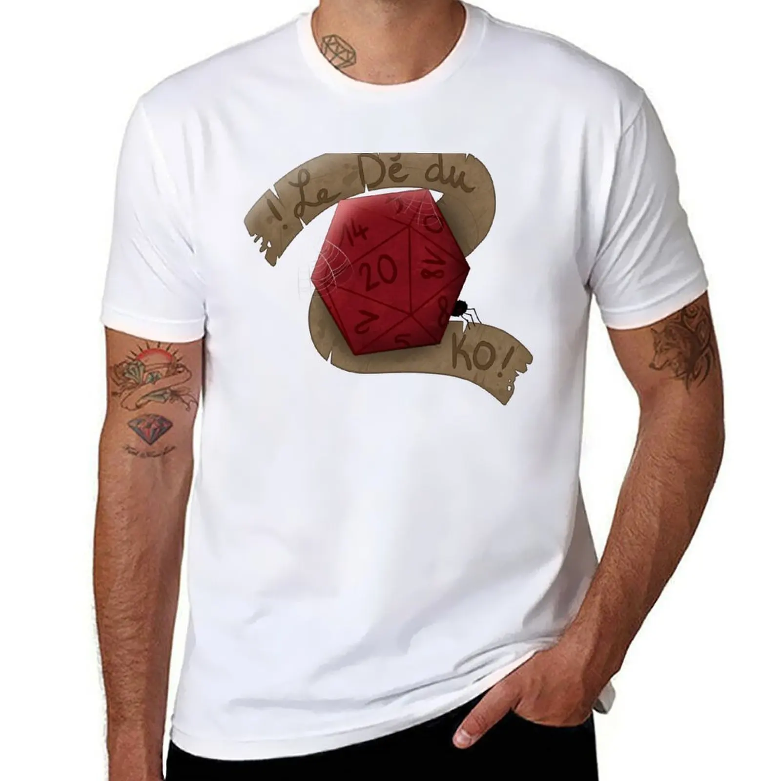 

One die to rule them all! T-Shirt t shirts for man pack white man t shirt cotton T-Shirt