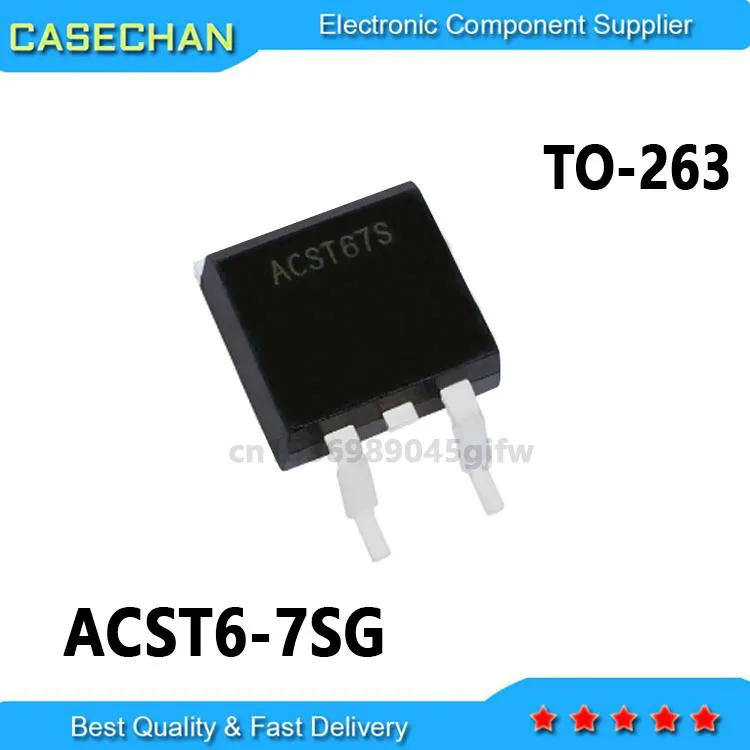 10pcs New and Original ACST67S ACST6-7SG TO-263