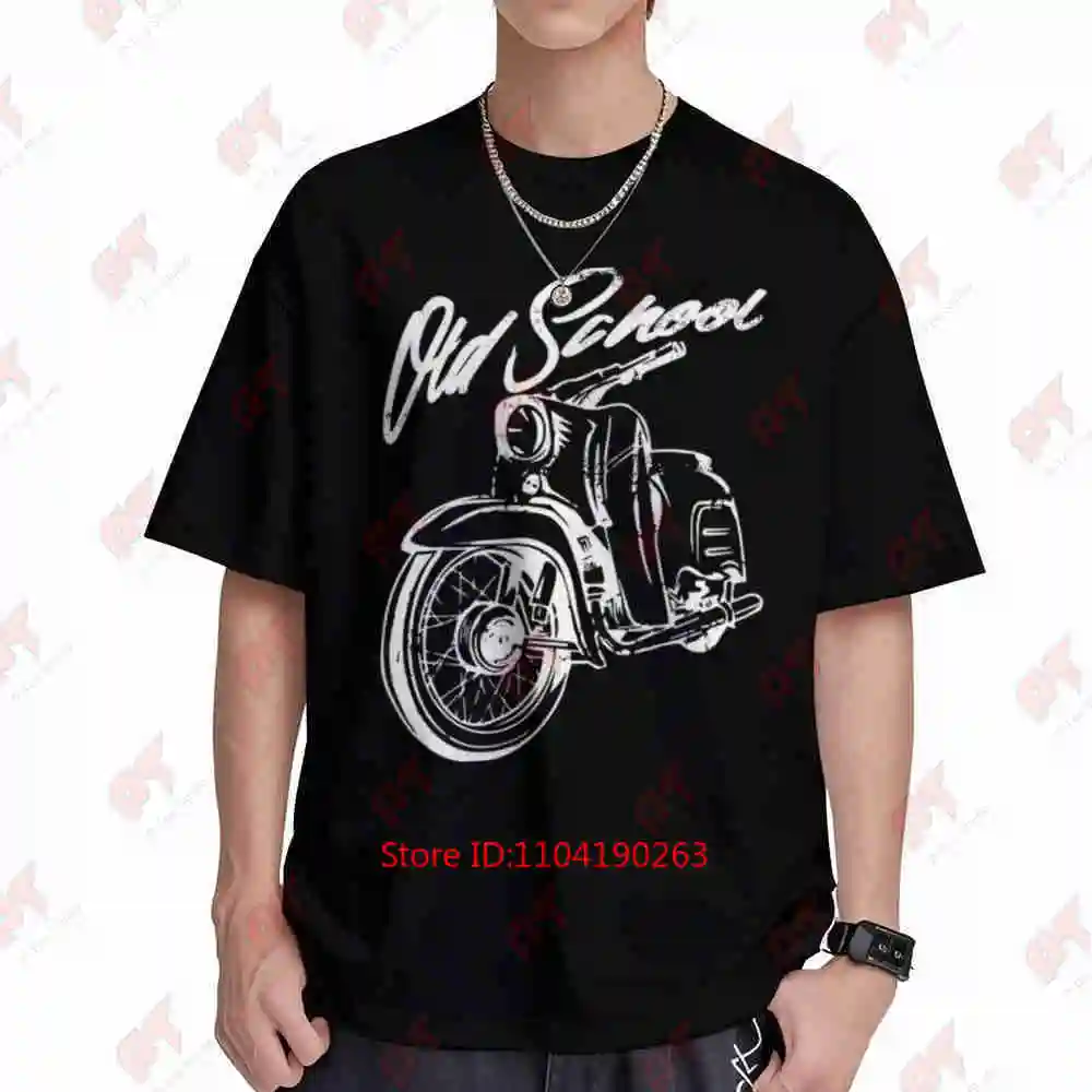 Simson Swallow Motorcycle Short Sleeve Tee 100% Cotton T-Shirt