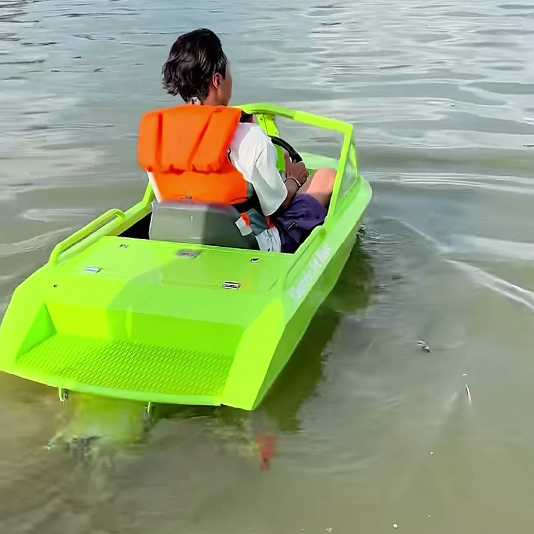 Family Compact Jet Aquatic Vehicle, Safe Stable Power Component Spacious Design For Parent-child Water Fun