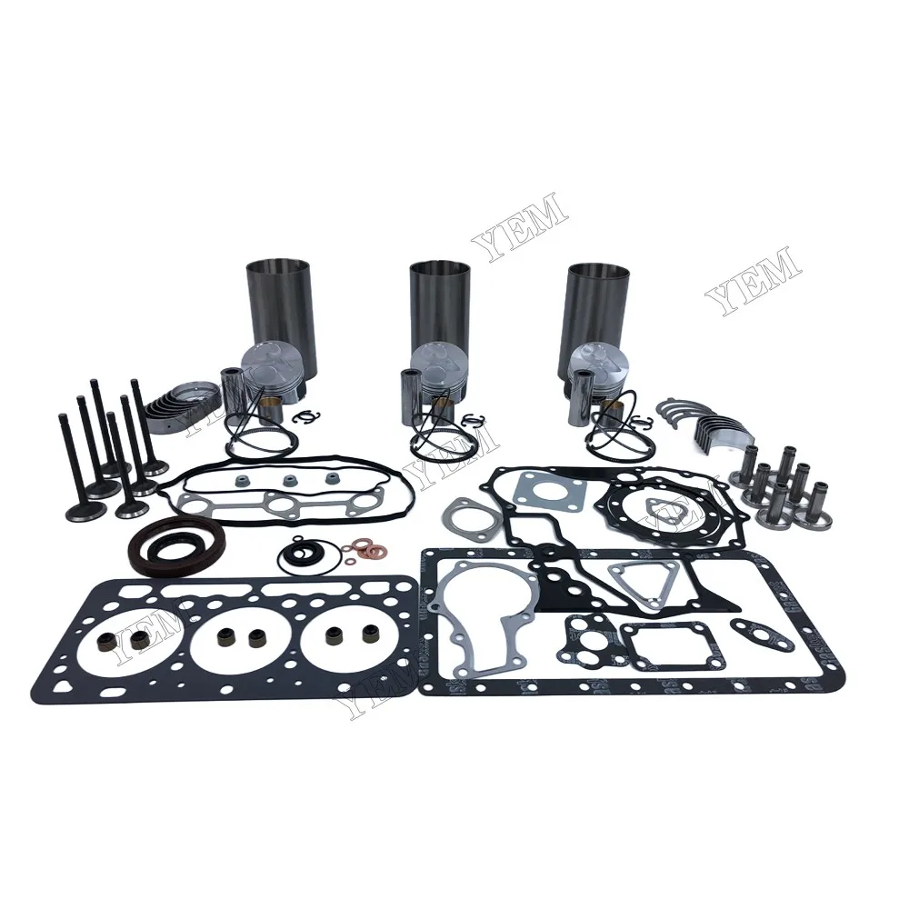 For Kubota D902 Overhaul Rebuild Kit With Gasket Set Bearing&Valve Train  Diesel Engine Parts