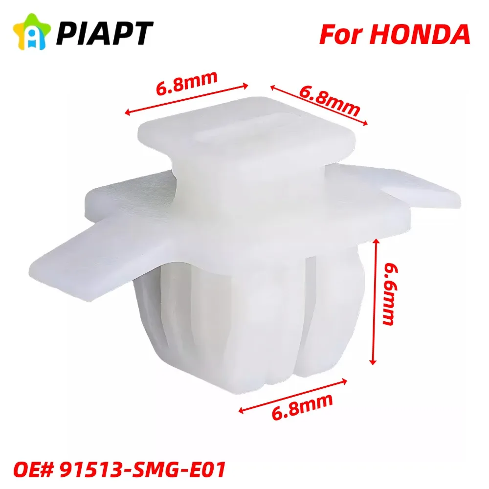 30PCS OE# 91513-SMG-E11 Wheel Arch Garnish Clip For Honda Pilot Element CR-V Passport Fender Moulding