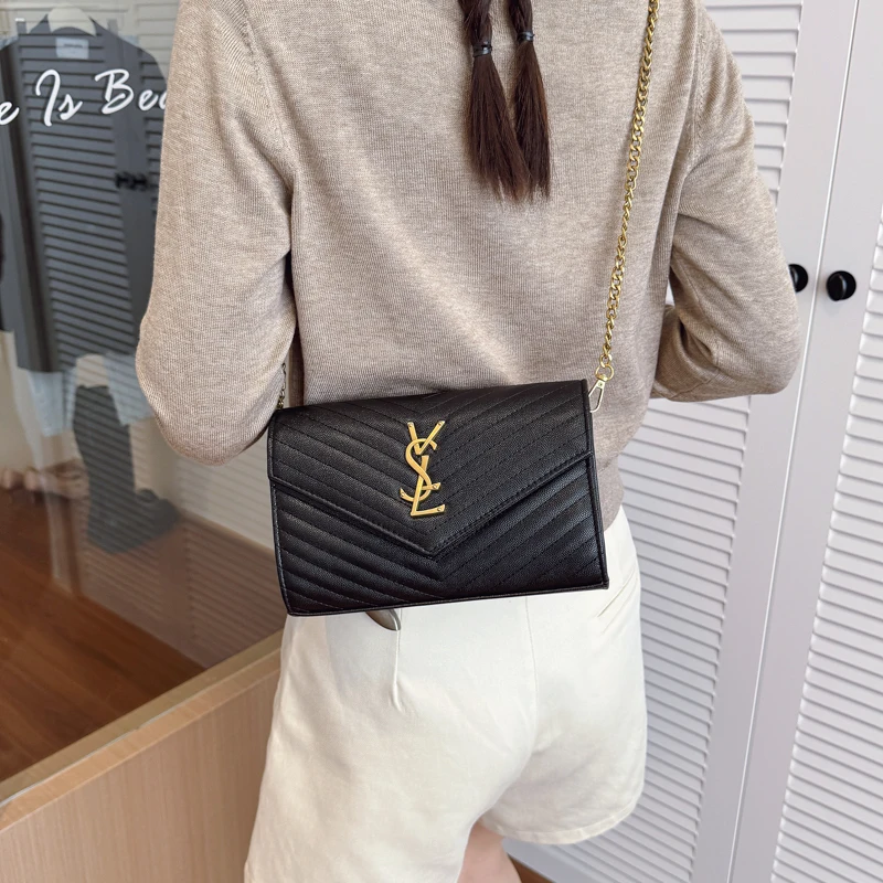 

Роскошная брендовая кожаная сумка-тоут для женщин, сумка через плечо в стиле Messenger от известного дизайнера, классическая элегантная сумка